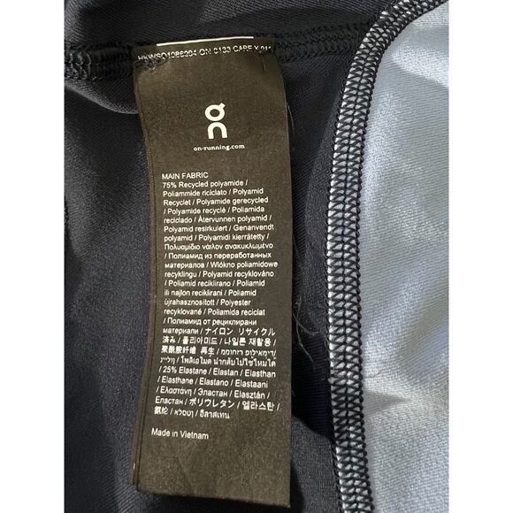 On Cloud Movement Crop Athletic Top Racerback in Blue Women's Size XS - Picture 4 of 4